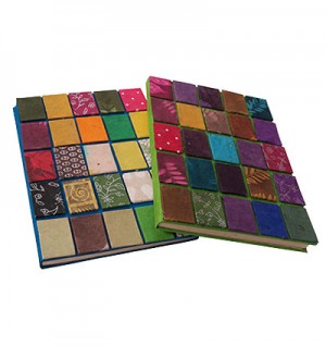 Blocks decorated notebook