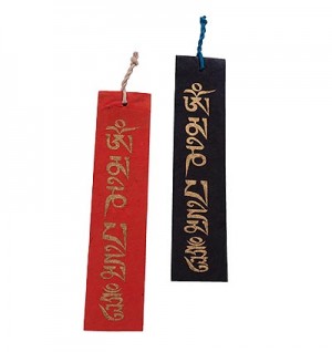 Bookmark - Om mani mantra (packet of 6)