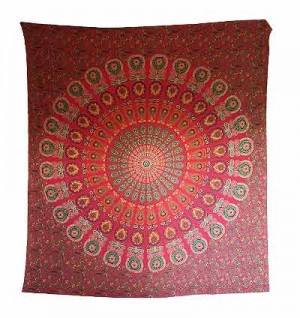 Colorful prints cotton Large wall hanging3
