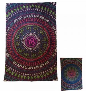 Om Mantra Mandala Small wall hanging 