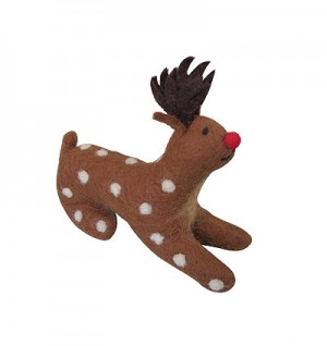 Felt Spotted deer