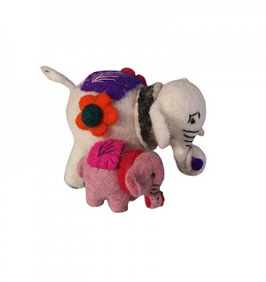 Elephant with baby2