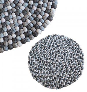 55 cm Circle shape felt mat