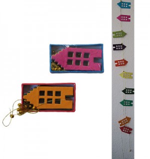 House front Lokta paper decorative garland