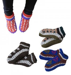Woolen indoor socks