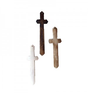 Extra large size bone cross sign pendent