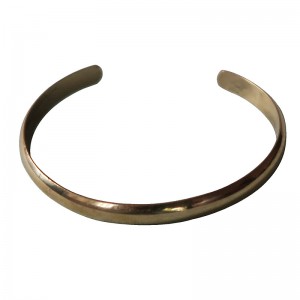 Brass slim bangle
