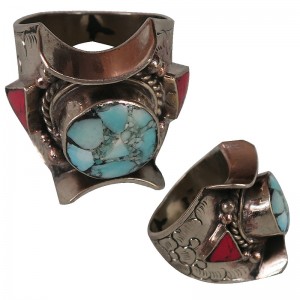 Side carved decorated white metal finger ring