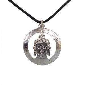 Shape cutting Buddha image pendent