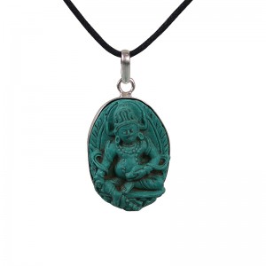 Kubera resin pendent