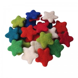 Felt Stars 5 cm  (packet of 100)