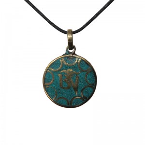 Tibetan OM mantra pendent