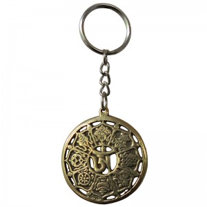 8-auspicious signs key ring