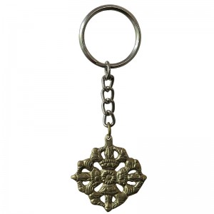 Double Dorje key ring