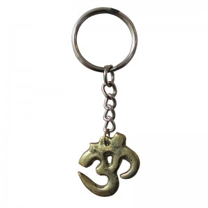 Small Om key ring