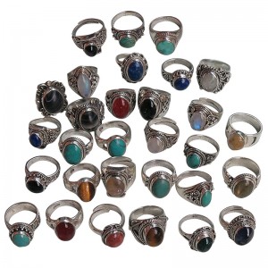 Sterling silver assorted finger ring
