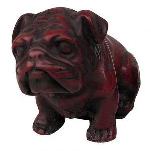 3-inch red color bull dog