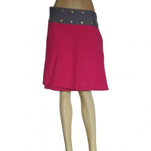 Pink and Green reversible skirt
