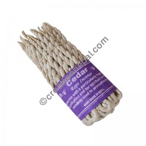 Cedar rope incense