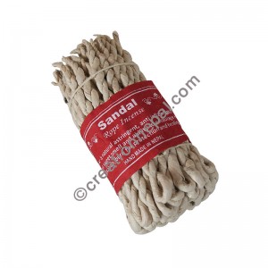 Sandal rope incense