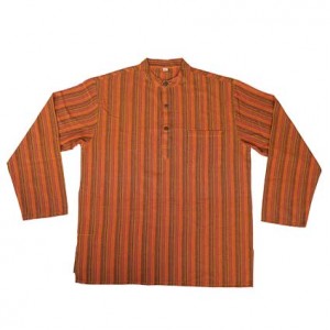 Assorted stripy cotton men kurtha