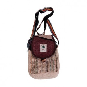 Multi fabric hemp small bag