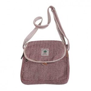 Hemp cross body medium bag