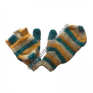 Woolen cover gloves1