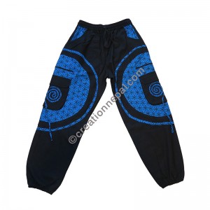 Mandala patch cotton trouser5