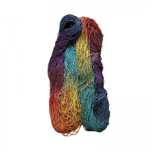 Colorful hemp braided string-2mm (packet of 1 kg)