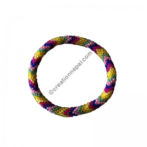 Multi arrow pattern beads bracelet