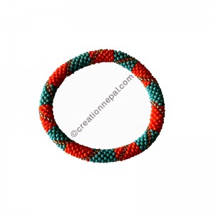 Thin line braided funky bracelet