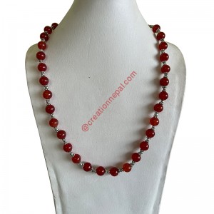 Carnelian beads necklace