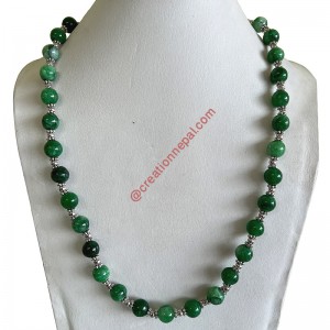 Malachite beads necklace