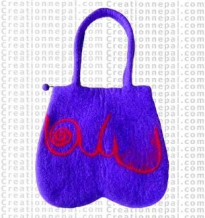 Felt bag art design 54