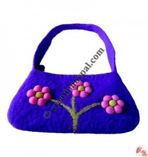 Felt evening bag 58