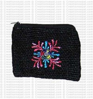 Hemp coin purse 2