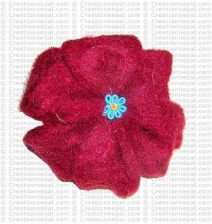 Felt brooch 9