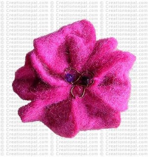 Flower brooch 11
