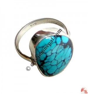 Turquoise-silver finger ring4