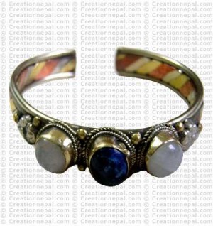 Multi-stone bangle 1