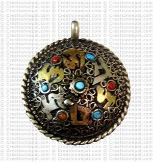 Filigree Tibetan Amulet