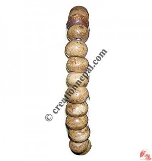 Plain ivory bone beads wristband