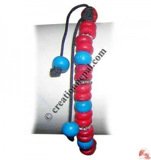 Colorful bone bracelet