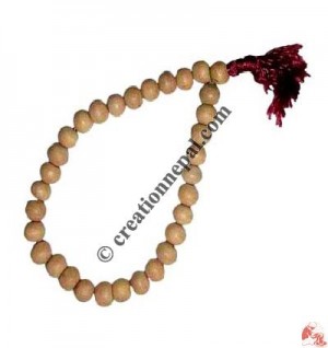 Pure sandalwood bead swrist mala