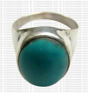 Turquoise finger ring 14