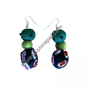 Felt Ear ring-07-3