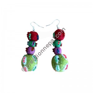 Felt Ear ring-07-4