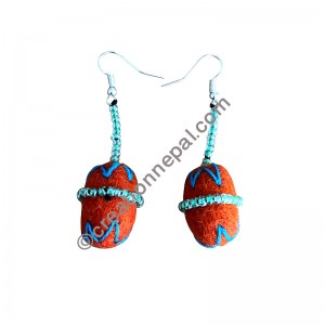 Felt Ear ring-07-6