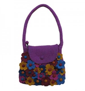 Flowers design bag